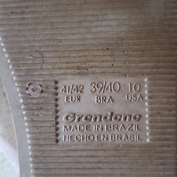 Beige Impanema flip flops - Picture 3 of 4